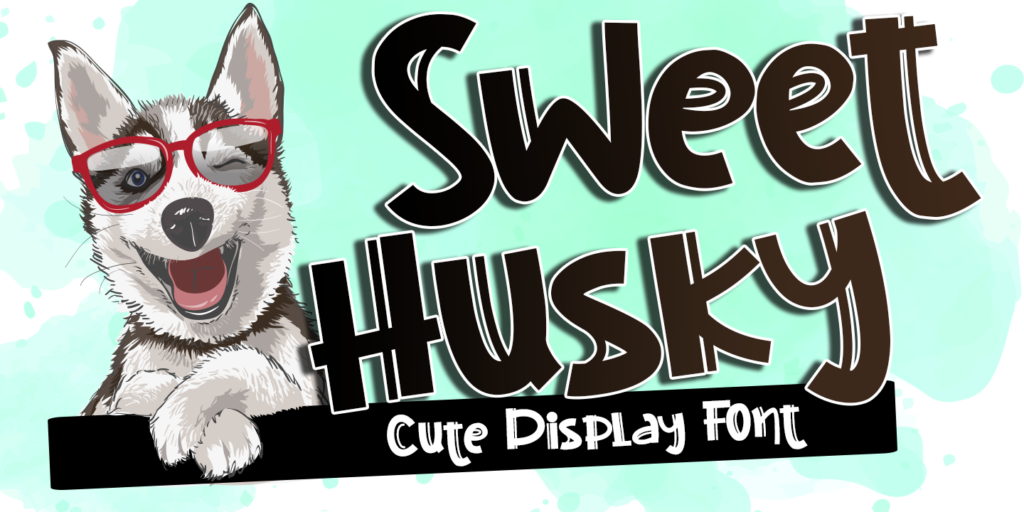 Sweet Husky Regular Font preview